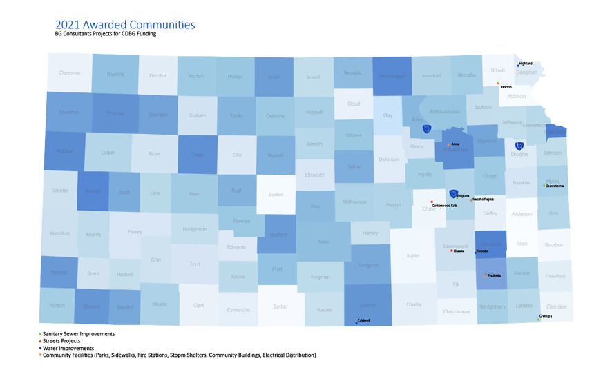 BG 2021 Funded CDBG Projects