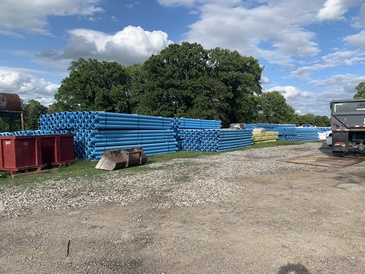 materials for waterline project