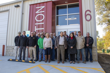 Ribbon Cutting Ceremony Leonardville Fire Station